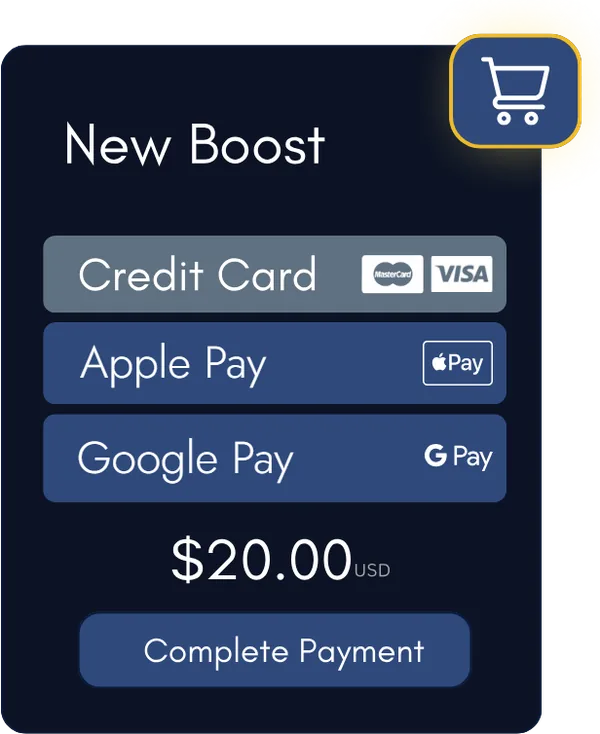 Secure checkout illustration